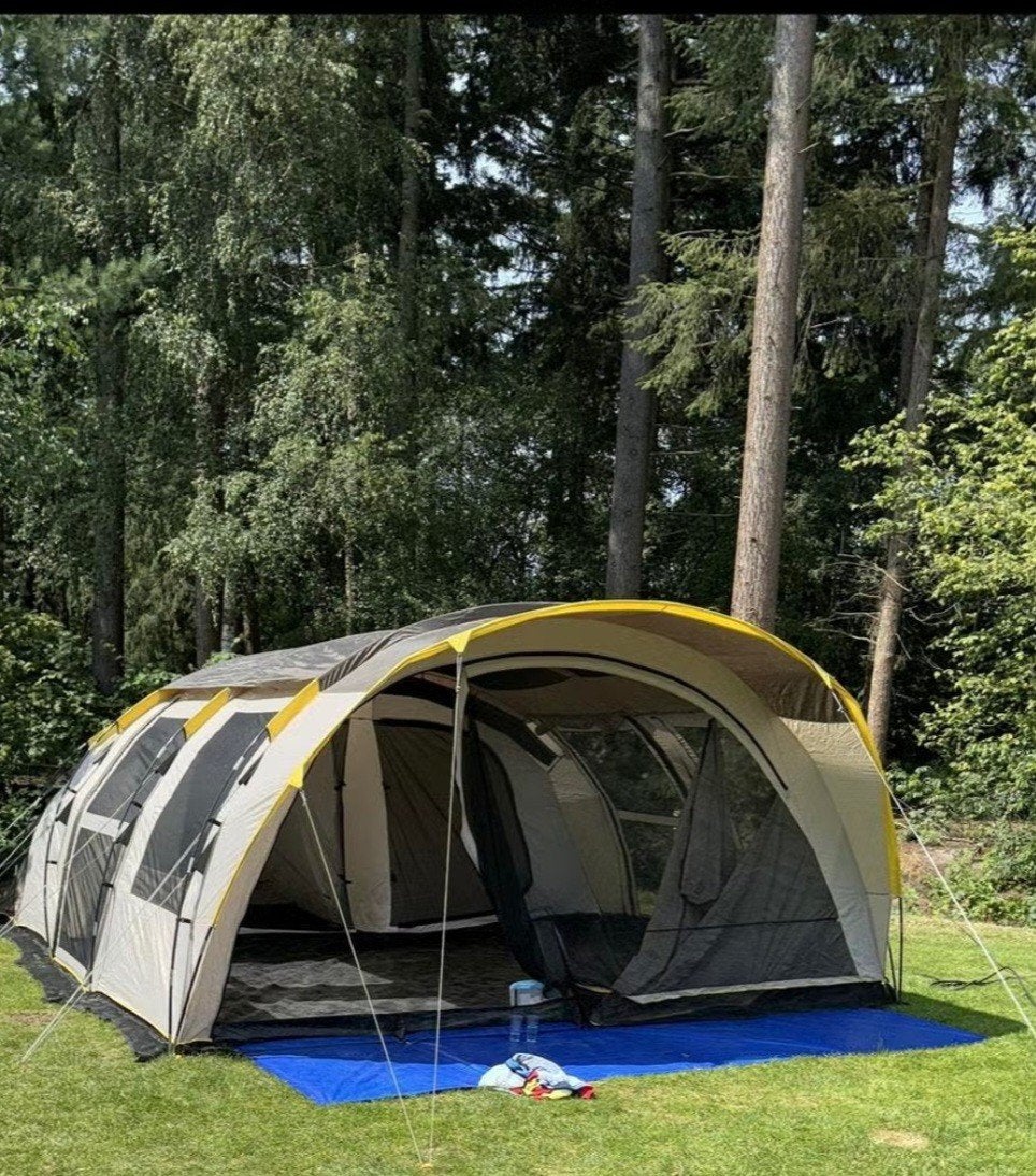 Familie tent quechua T6.2 XL Air, Caravans en Kamperen, Tenten, Ophalen