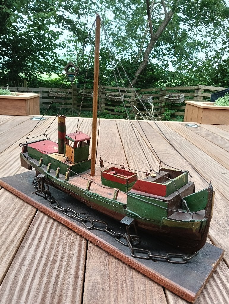 Houten boot, Hobby & Loisirs créatifs, Modélisme | Bateaux & Navires, Utilisé, Enlèvement ou Envoi