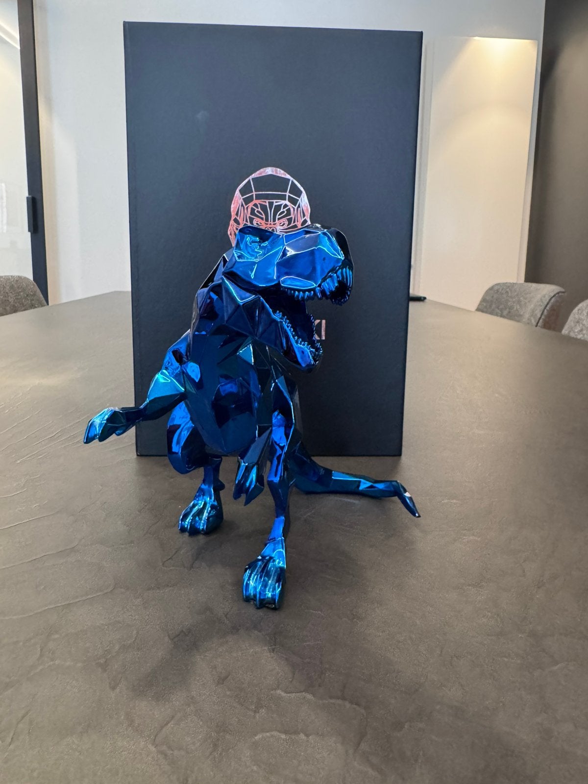 Orlinski Dinosaure bleu état neuf, Ophalen of Verzenden, Zo goed als nieuw