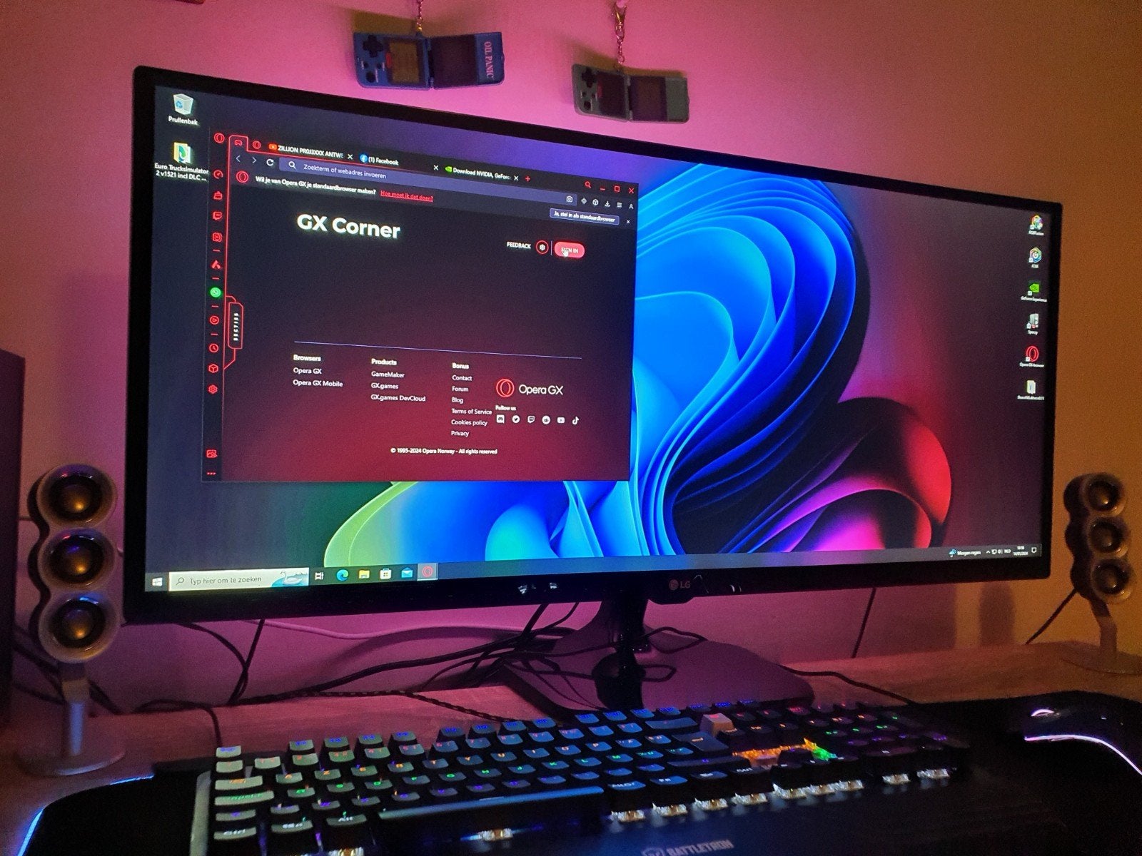 LG Ultrawide 34inch full HD monitor, Ophalen