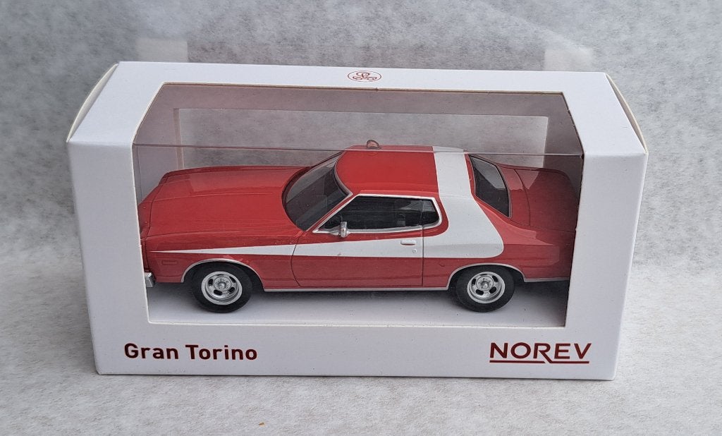 ford gran torino starsky et hutch 1/43ème, Auto, Norev, Ophalen of Verzenden, Norev