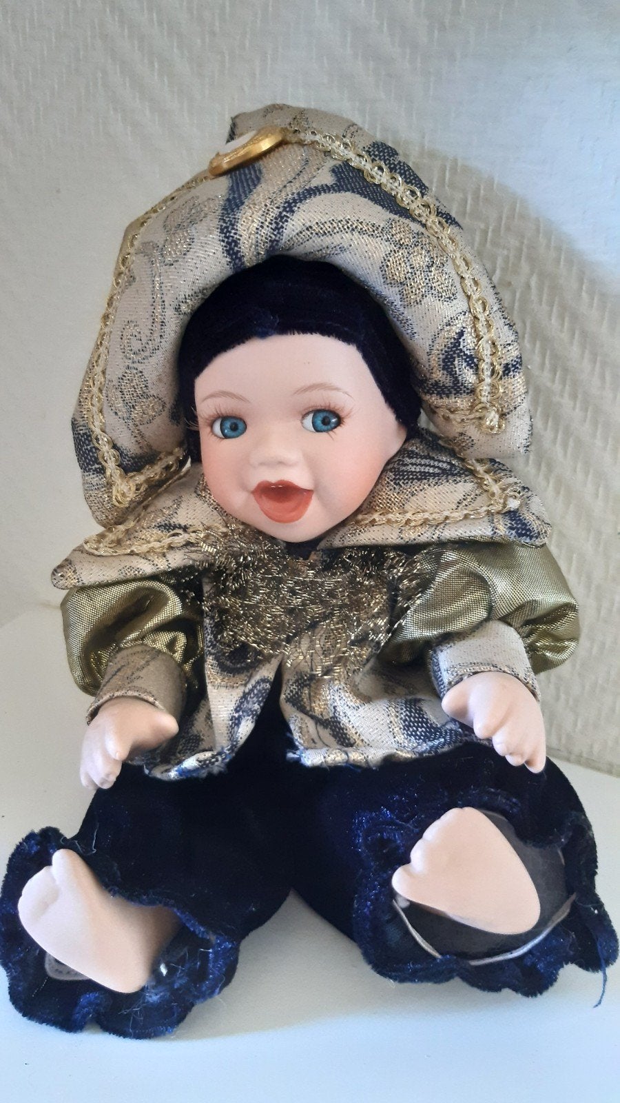 Vintage porseleinen harlekijn, Verzamelen, Ophalen