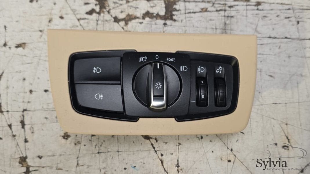 Lichtschakelaar beige BMW 1 / 3 / 4 serie F20 F21 F30 F31 +, -, Utilisé, -, -