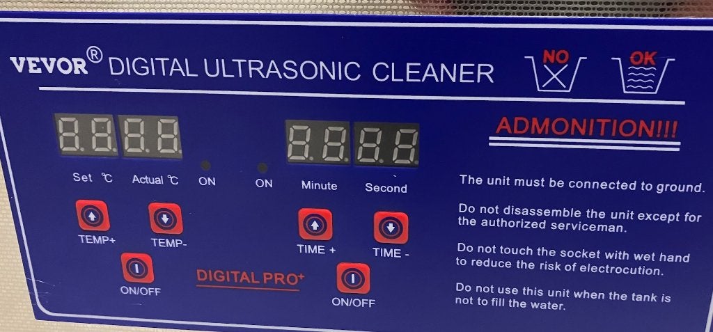 Nettoyeur ultra son Vevor 30L TH100 A, Enlèvement ou Envoi, Neuf, Autres types