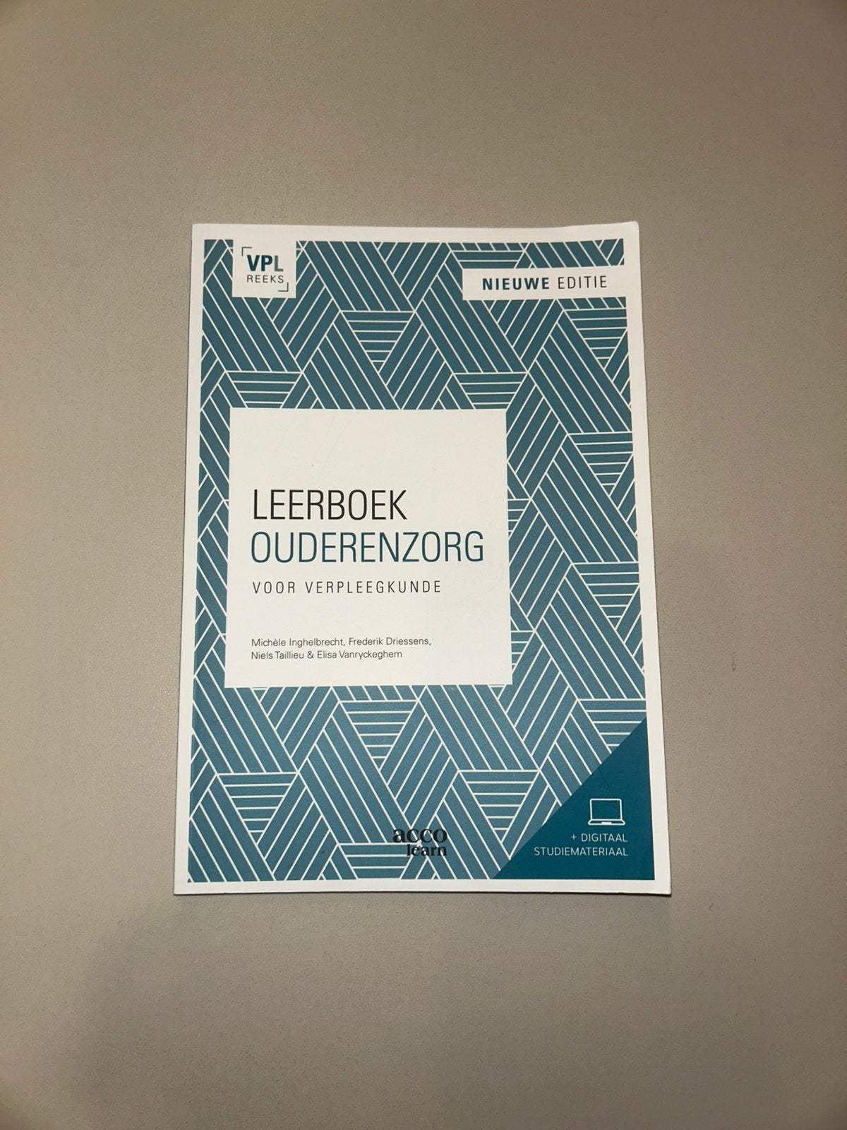 Leerboek Ouderenzorg, Enlèvement, Comme neuf, Enseignement supérieur professionnel