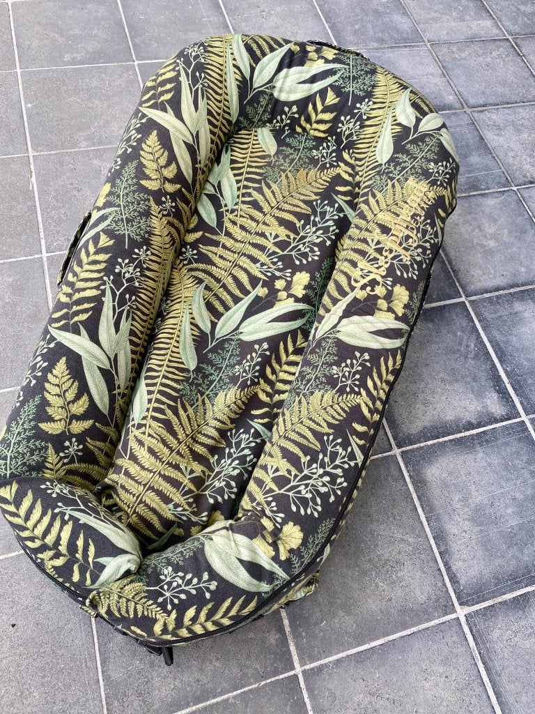 Babynestje met extra hoes, Kinderen en Baby's, Groen, Overige typen, Overige merken, Zo goed als nieuw