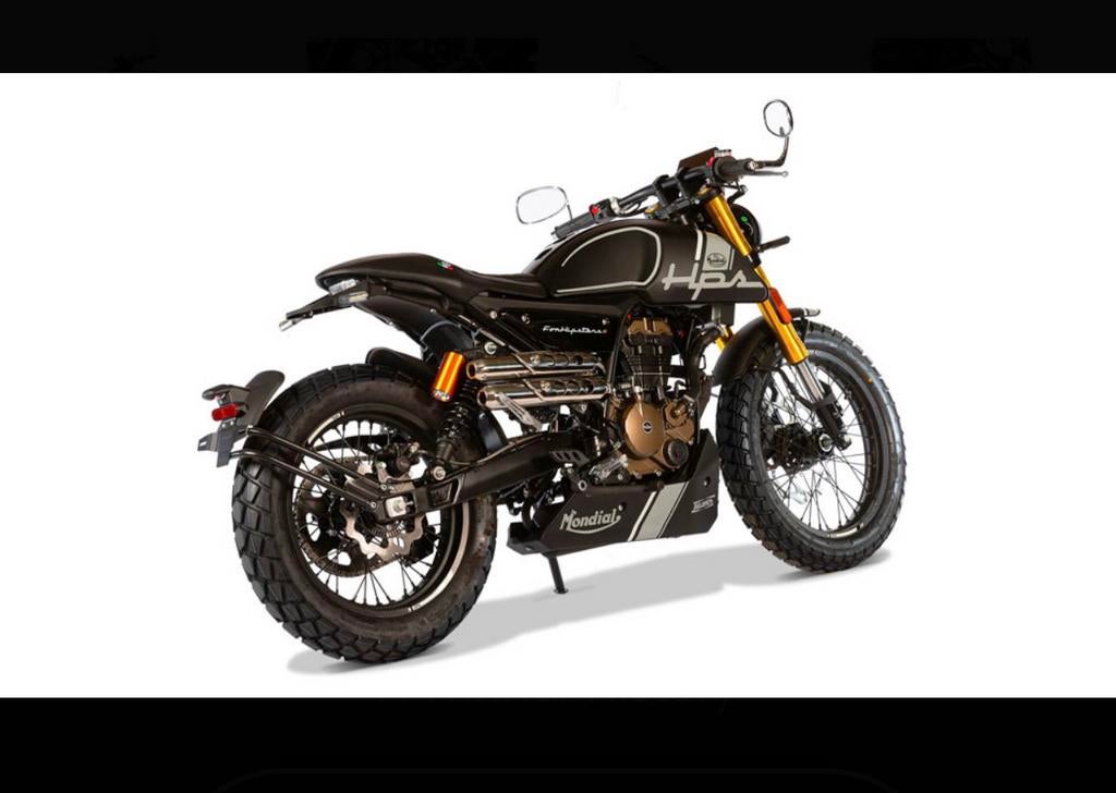 Moto Mondial HPS 125 cc black nieuw, Ophalen, Zo goed als nieuw