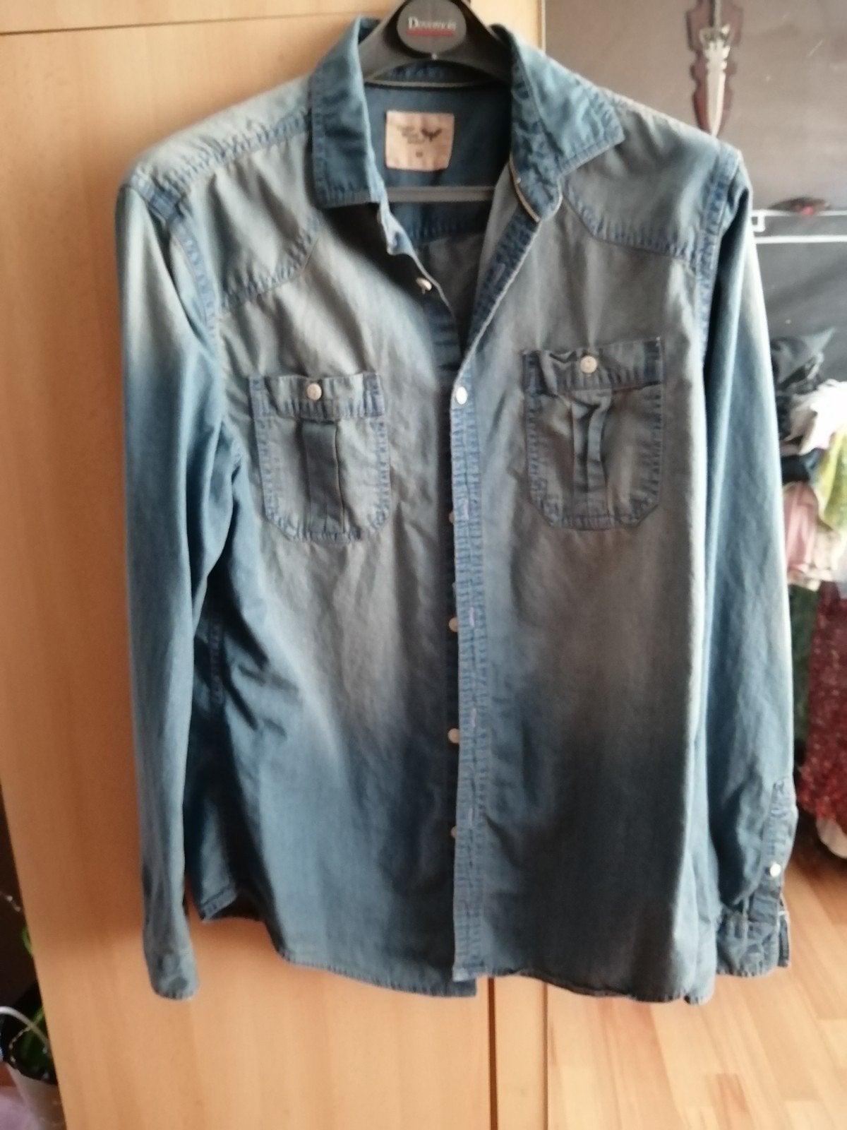 Tm spijkerblouse, Ophalen