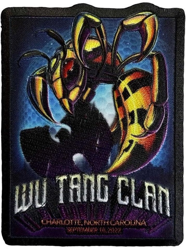 Wu-Tang Clan Charlotte - Patch officiële merchandise, Ophalen of Verzenden, Nieuw