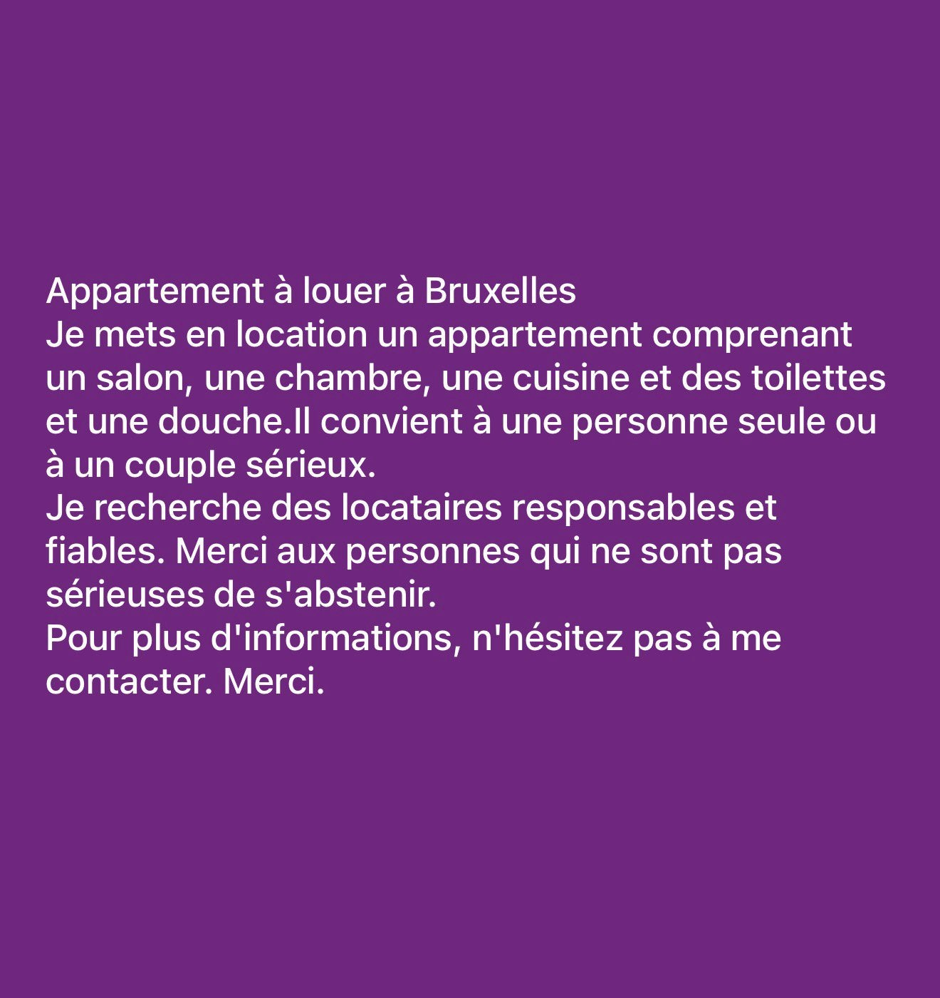 Louer appartement, Livres, Psychologie, Comme neuf, Enlèvement ou Envoi