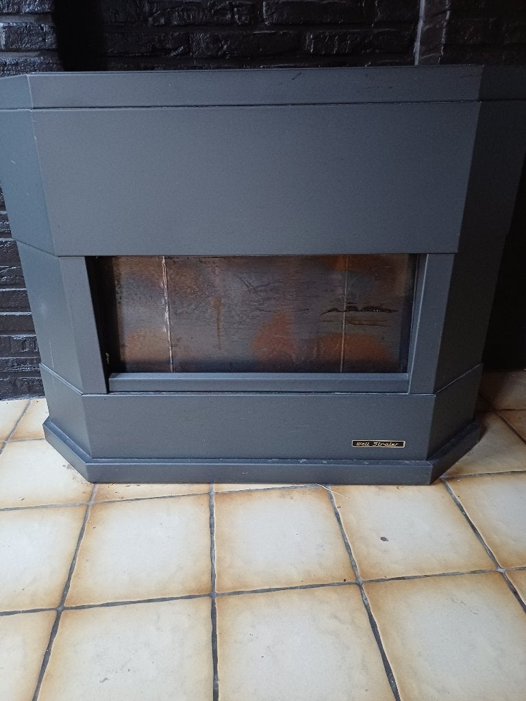 gaskachel Well Straler, Ophalen, Gebruikt
