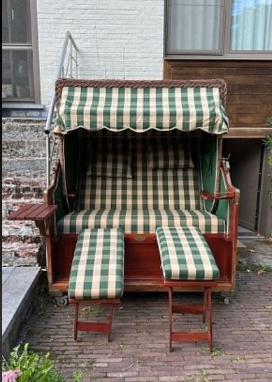 Garden Cocoon Strandzetel, Jardin & Terrasse, Chaises de jardin, Enlèvement, Utilisé, Bois, Ajustable