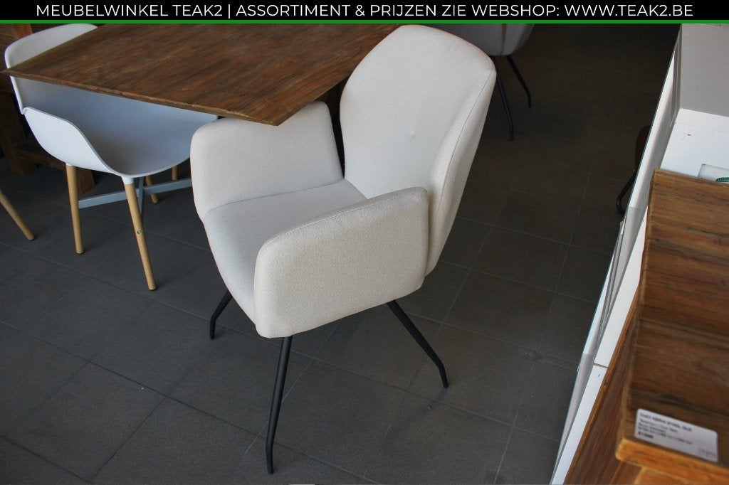 Nouvelles chaises de salle à manger de luxe ou teck - TEAK2, Enlèvement ou Envoi, Neuf, Blanc, Osier ou Rotin