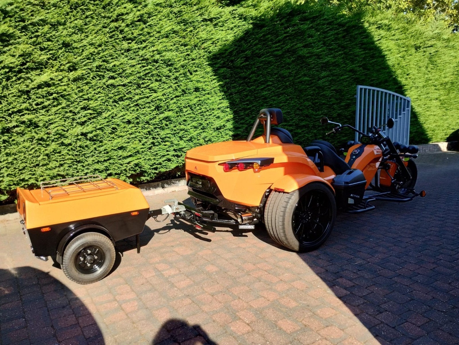 trike rewaco rf1 pur 3 110pk met aanhangwagen, Motoren, 4 cilinders, 1500 cc, Meer dan 35 kW
