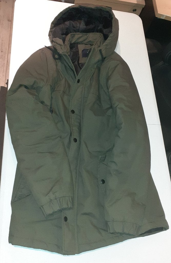 Jas heren khaki groen Kiabi S, Ophalen of Verzenden, Nieuw, Maat 46 (S) of kleiner, Groen
