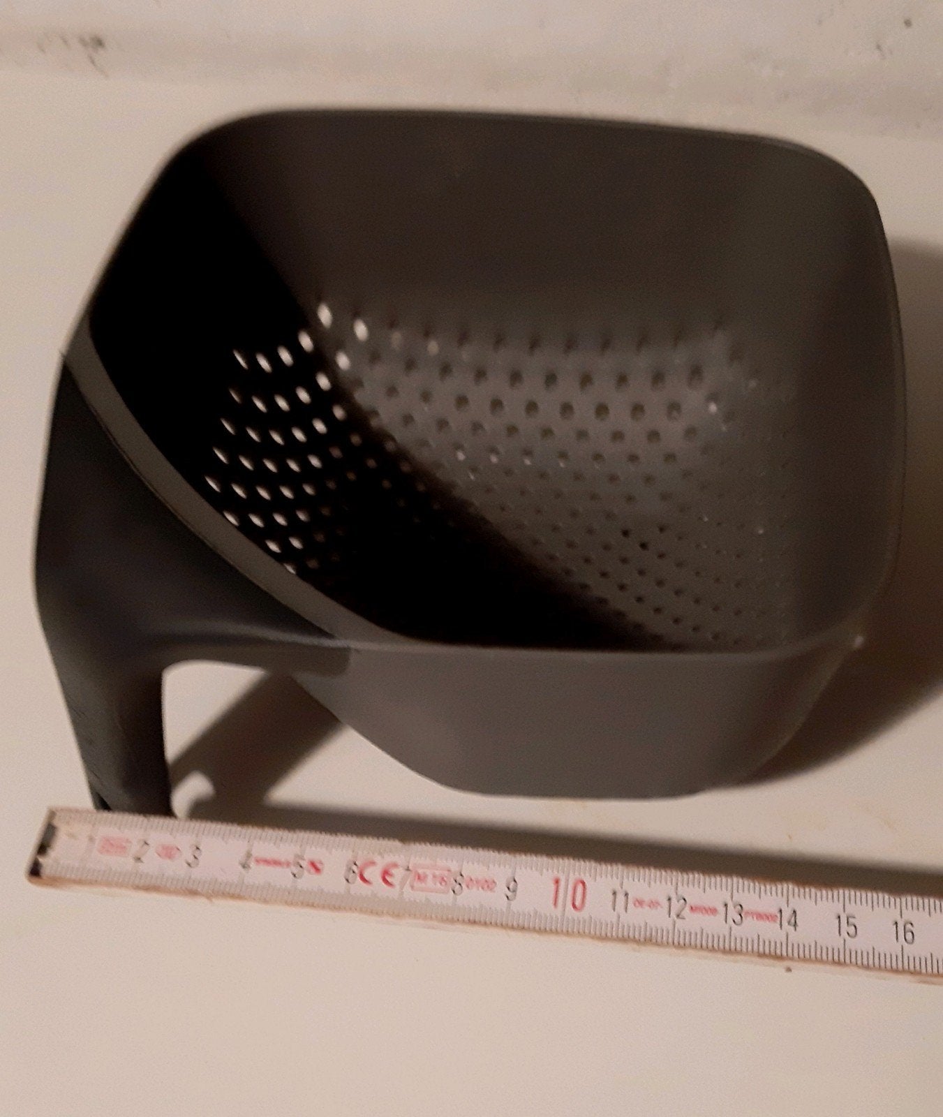Tamis en plastique (2 pièces), Enlèvement ou Envoi, Utilisé, Plastique, Gris