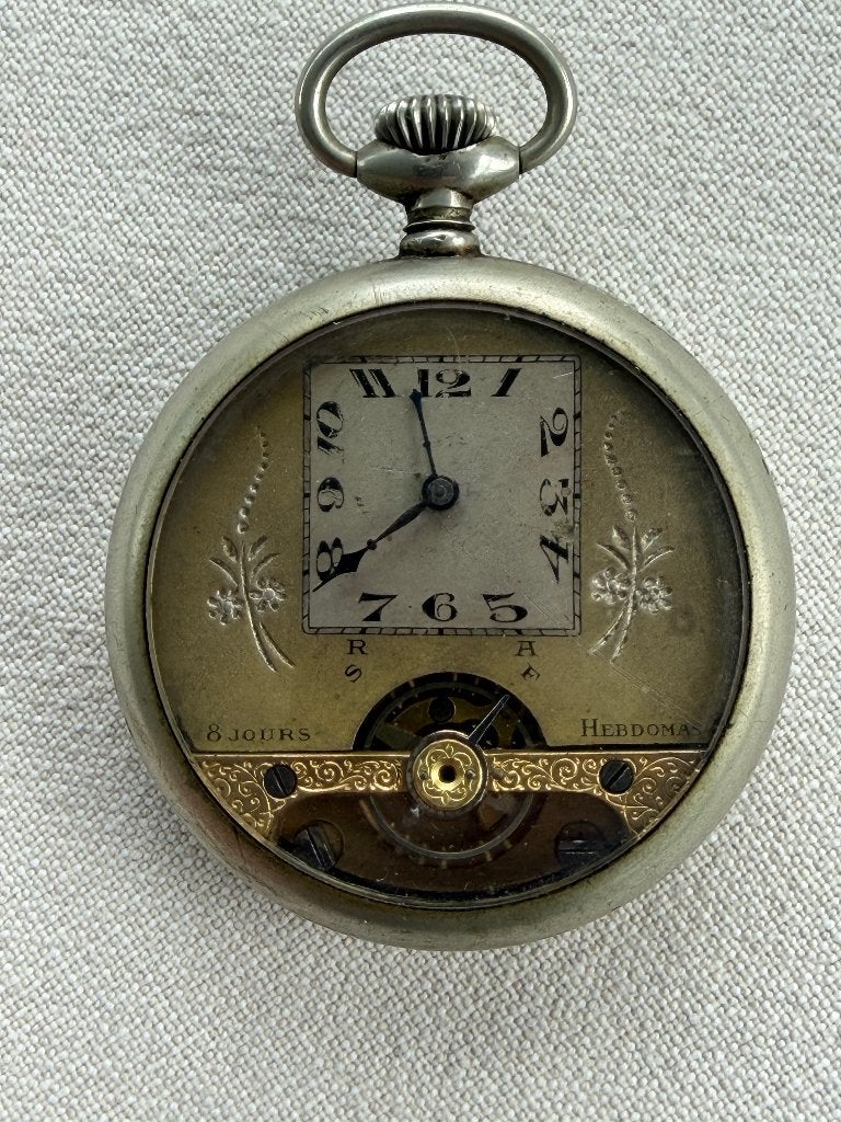 Hebdomas Zakhorloge, Ophalen, Zakhorloge