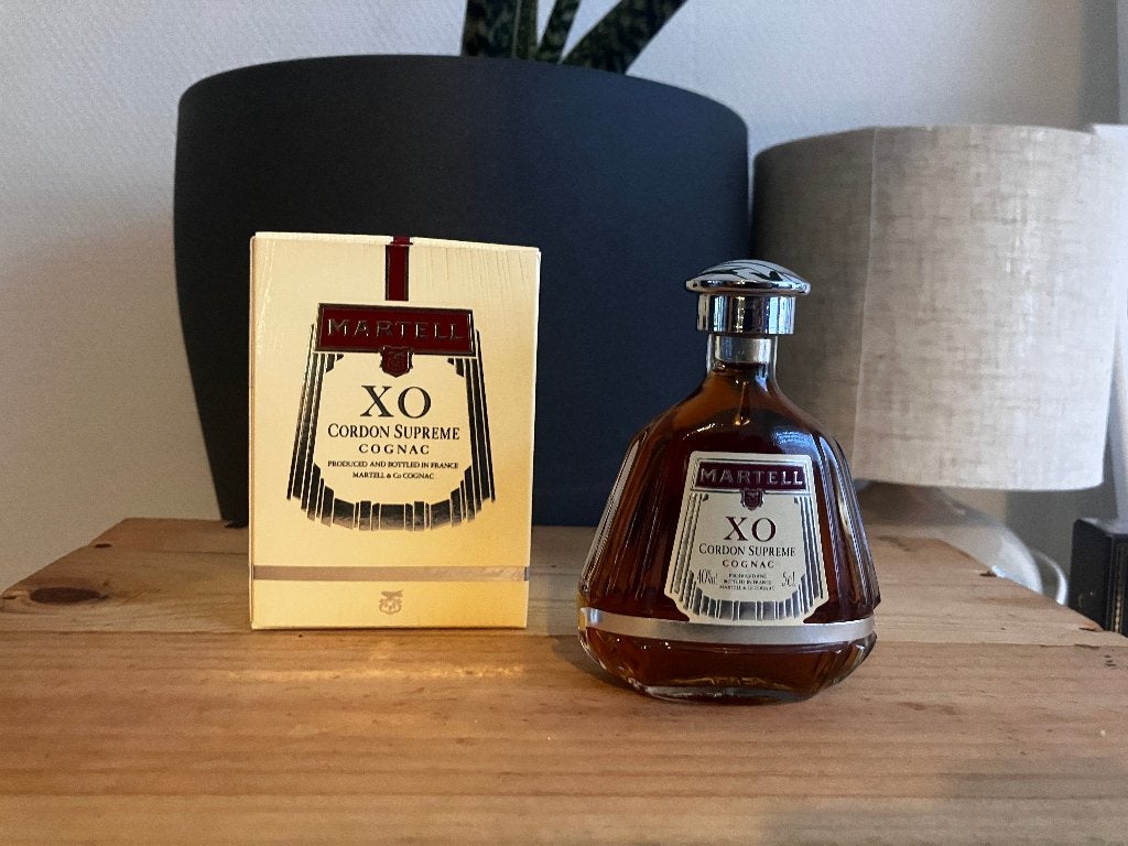 Martel Cordon Supreme Cognac XO miniature, Enlèvement