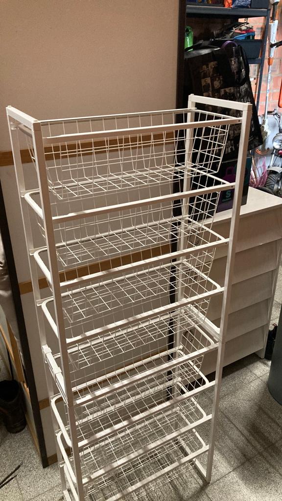 Draadmand rek Ikea Jonaxel, Ophalen, Zo goed als nieuw