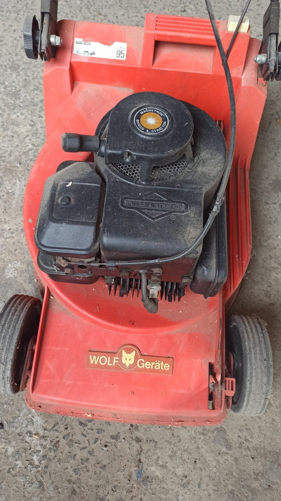 lot de 2 tondeuses gazon WOLF, Jardin & Terrasse, WOLF Garten, Tondeuse rotative, Tondeuses à gazon à essence, 40 à 49 cm