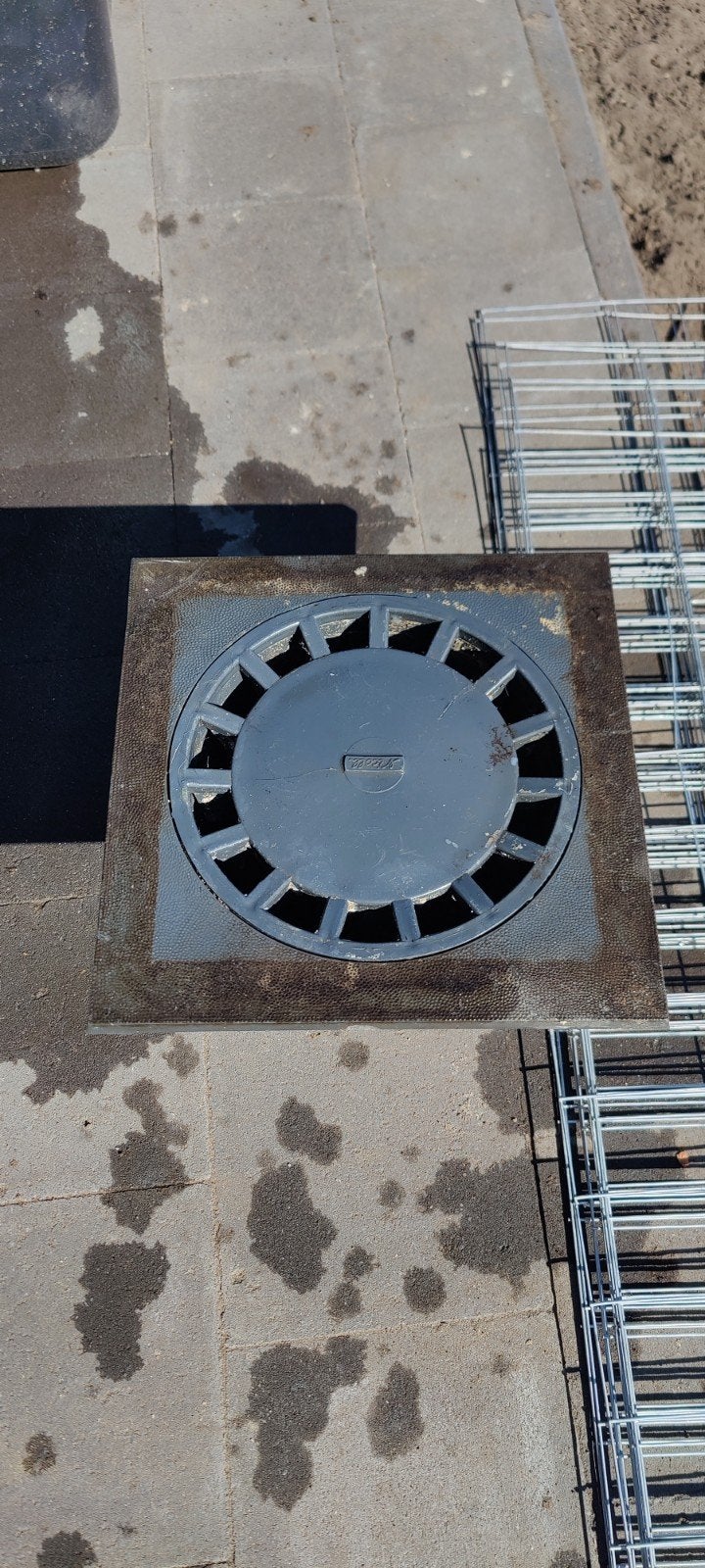 PVC afvoerputje, Tuin en Terras, Terrasdelen en Vlonders, Ophalen