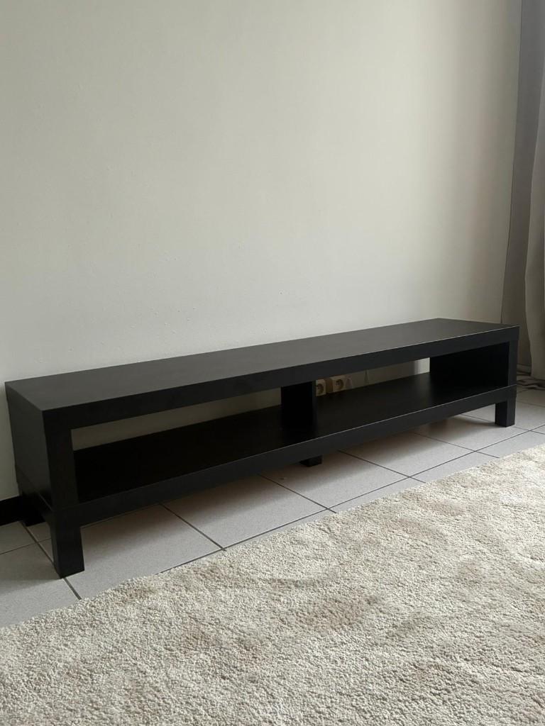 TV-meubel modern kleur zwart, Ophalen, Overige materialen, MODERN, 150 tot 200 cm