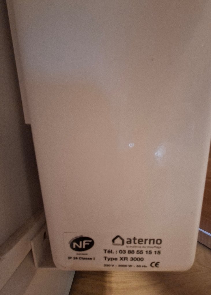 Verwarming Aterno, Ophalen, Zo goed als nieuw