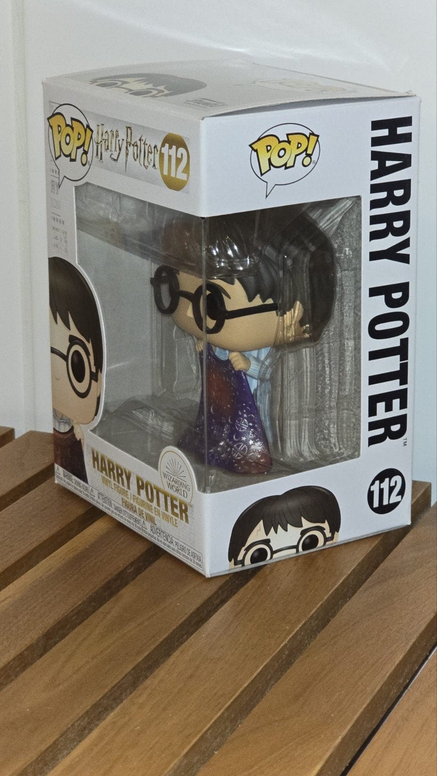 Funko Pop Harry Potter #112 Onzichtbaarheidsmantel, Verzamelen, Ophalen of Verzenden, Zo goed als nieuw, Actiefiguurtje
