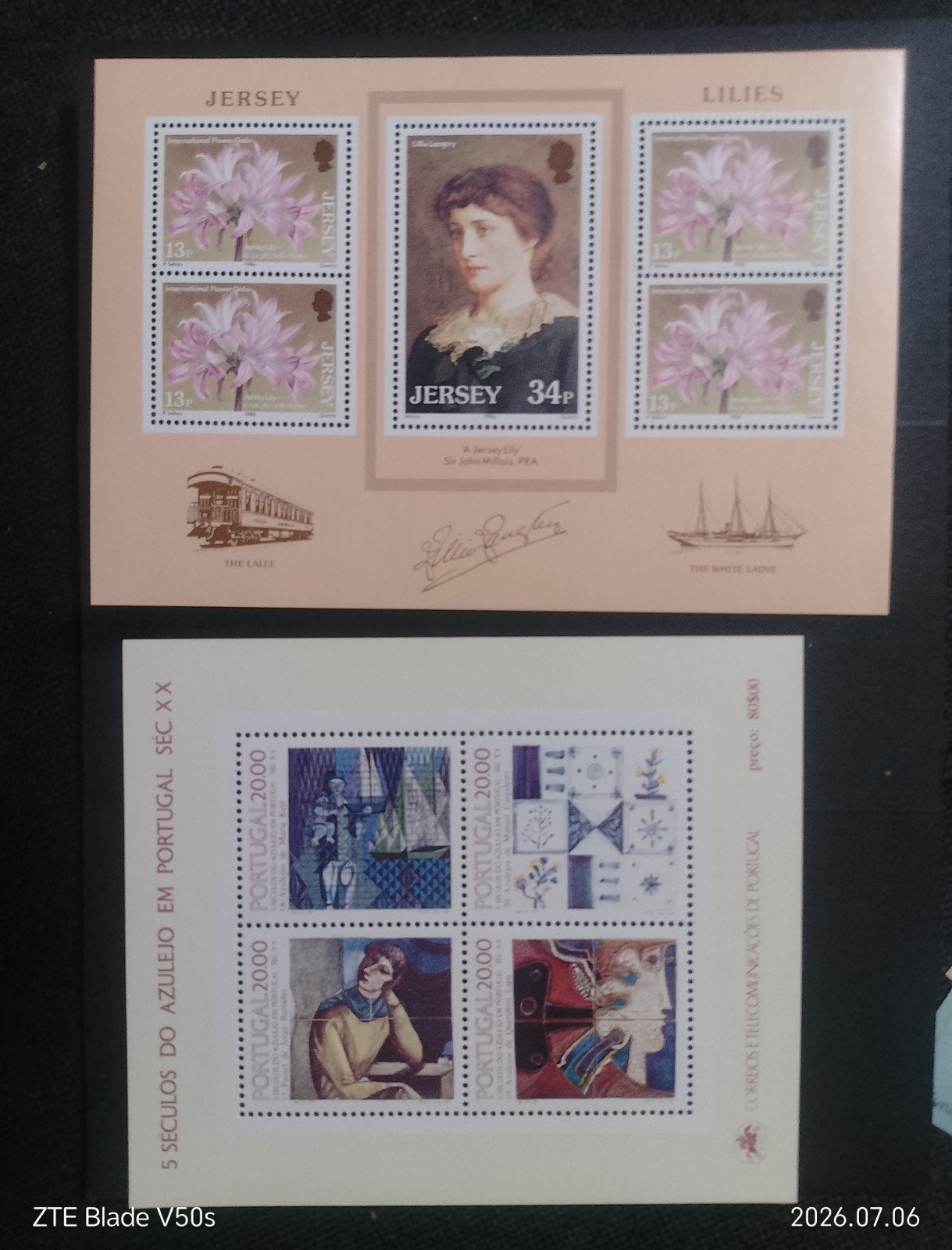 2 postzegels postfrisch History, Postzegels en Munten, Postzegels | Thematische zegels, Ophalen of Verzenden