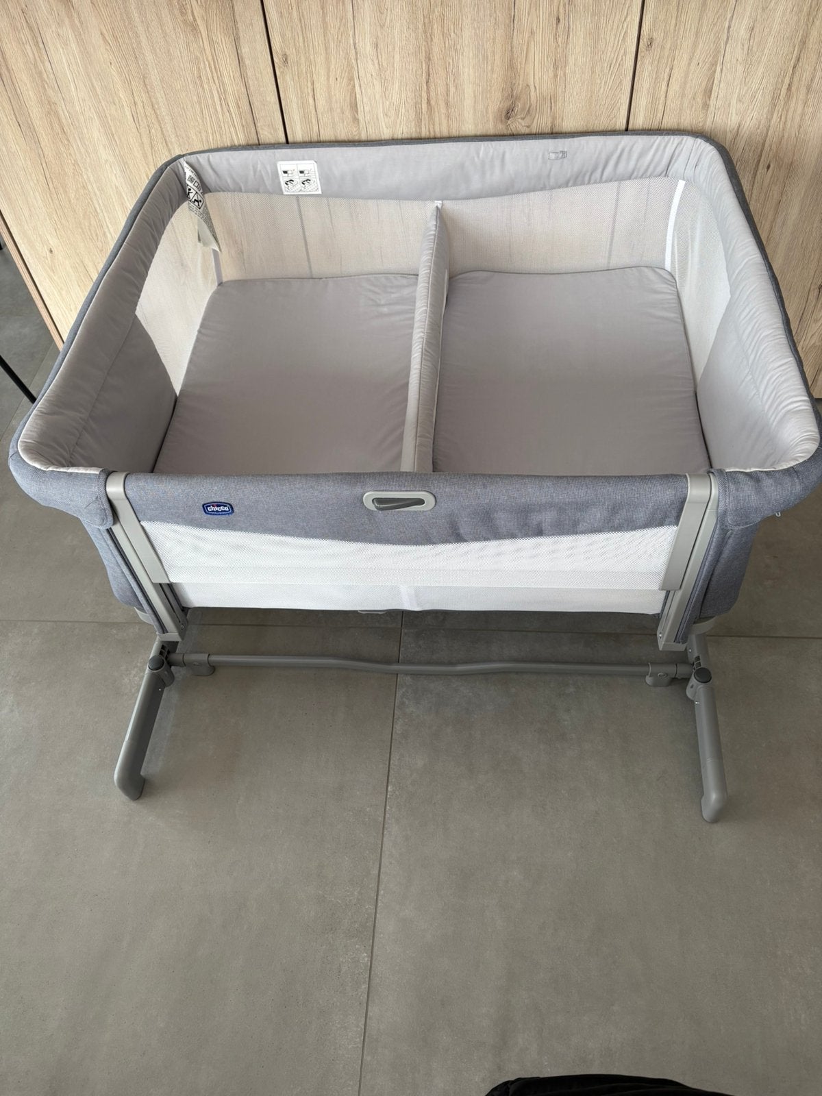 Chicco Twin Co-Sleeper – Tweelingwieg – In perfecte staat, Ophalen, Zo goed als nieuw