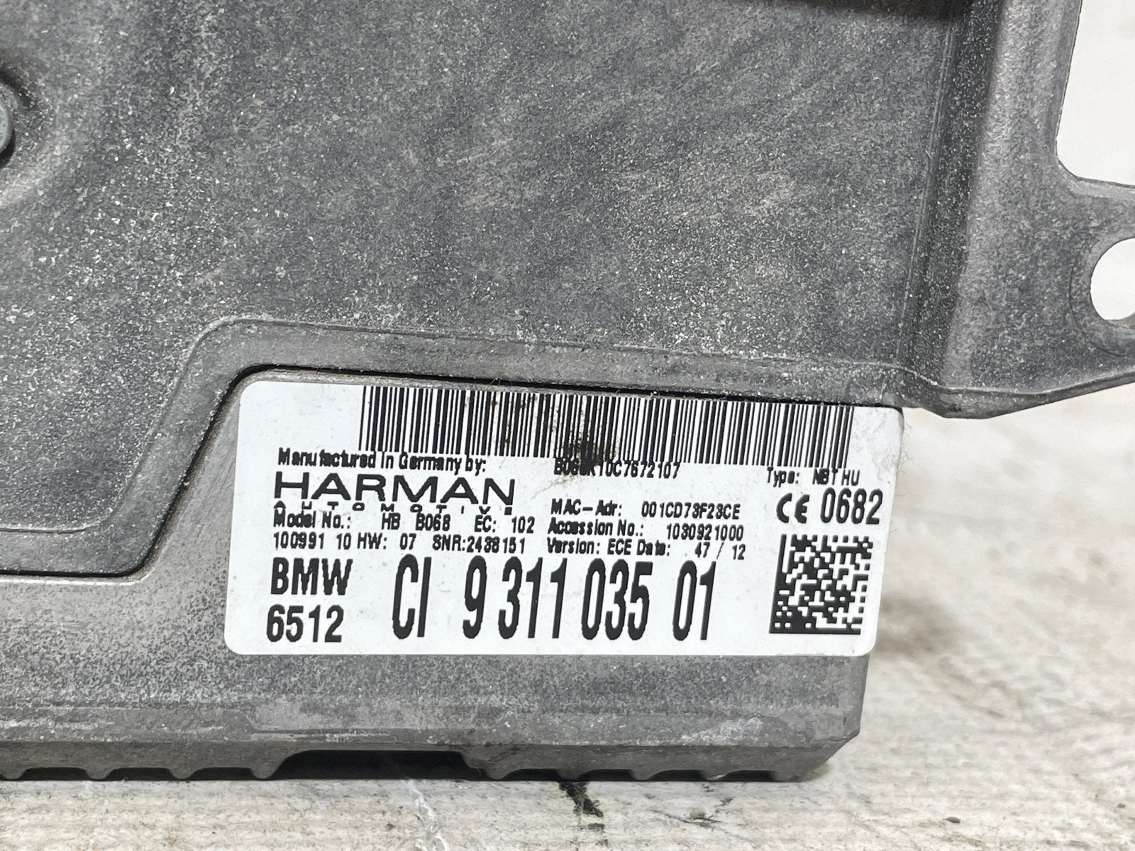 Modules de Navigation BMW F01/F02   9311035   01, Enlèvement, Utilisé, BMW
