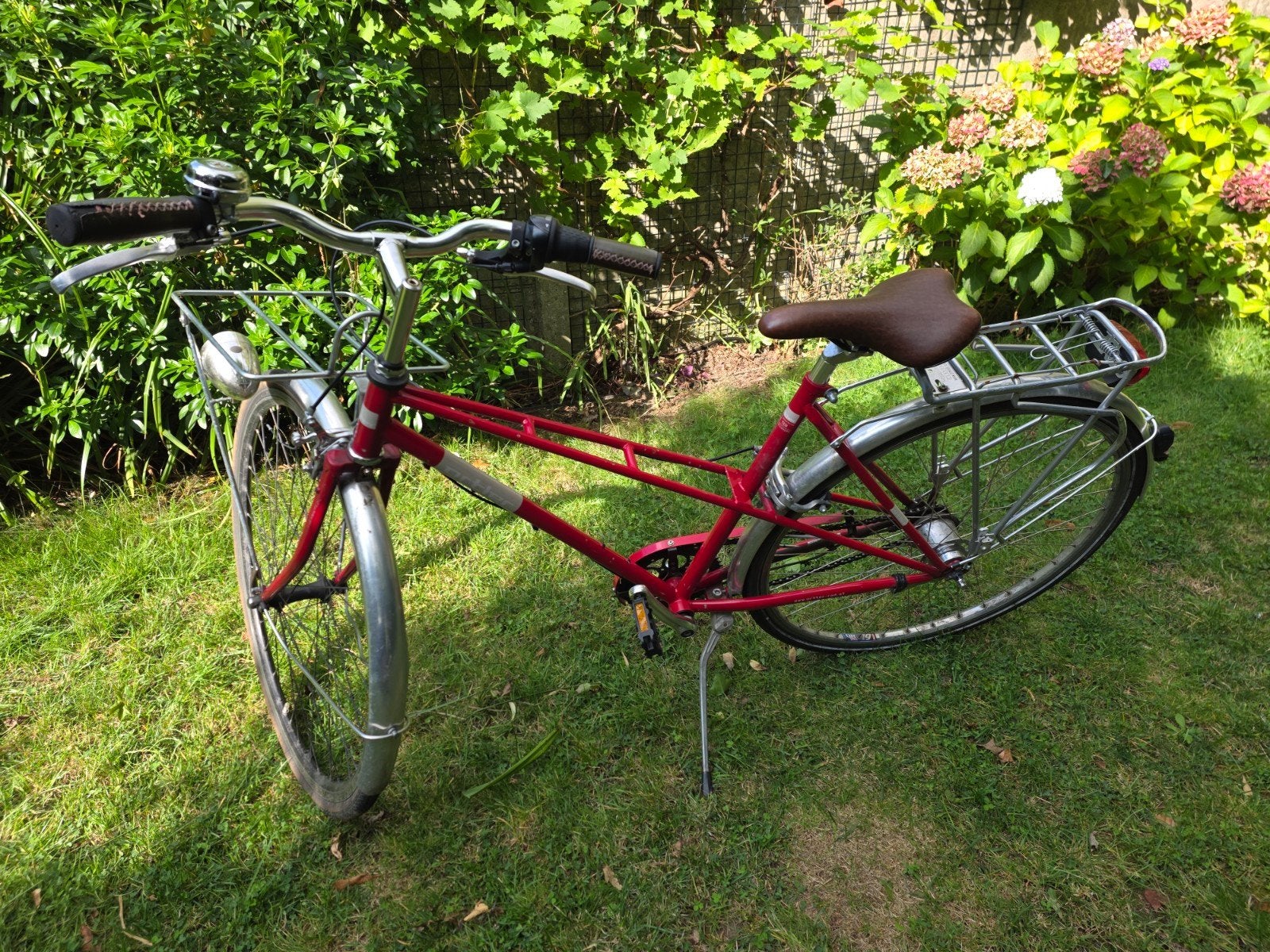 Meisjesfiets 50cm, Vélos & Vélomoteurs, Autres marques, Vitesses, Frein à rétropédalage, Enlèvement