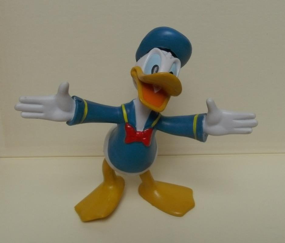 plastic figuurtje Donald Duck ( Disney ), Ophalen of Verzenden, Donald Duck