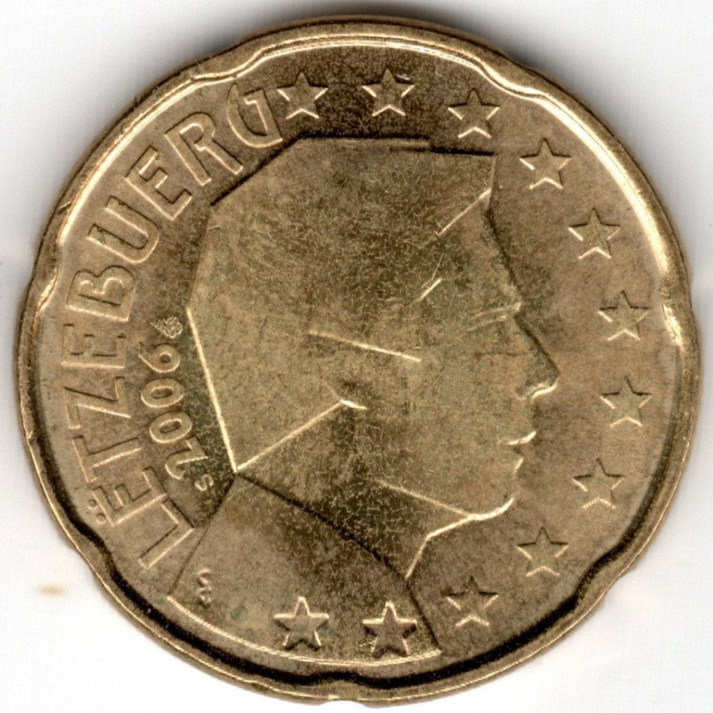 Luxembourg : 20 Cents 2006 KM #79 Réf 16797, Timbres & Monnaies, Monnaies | Europe | Monnaies euro, Enlèvement ou Envoi, Luxembourg