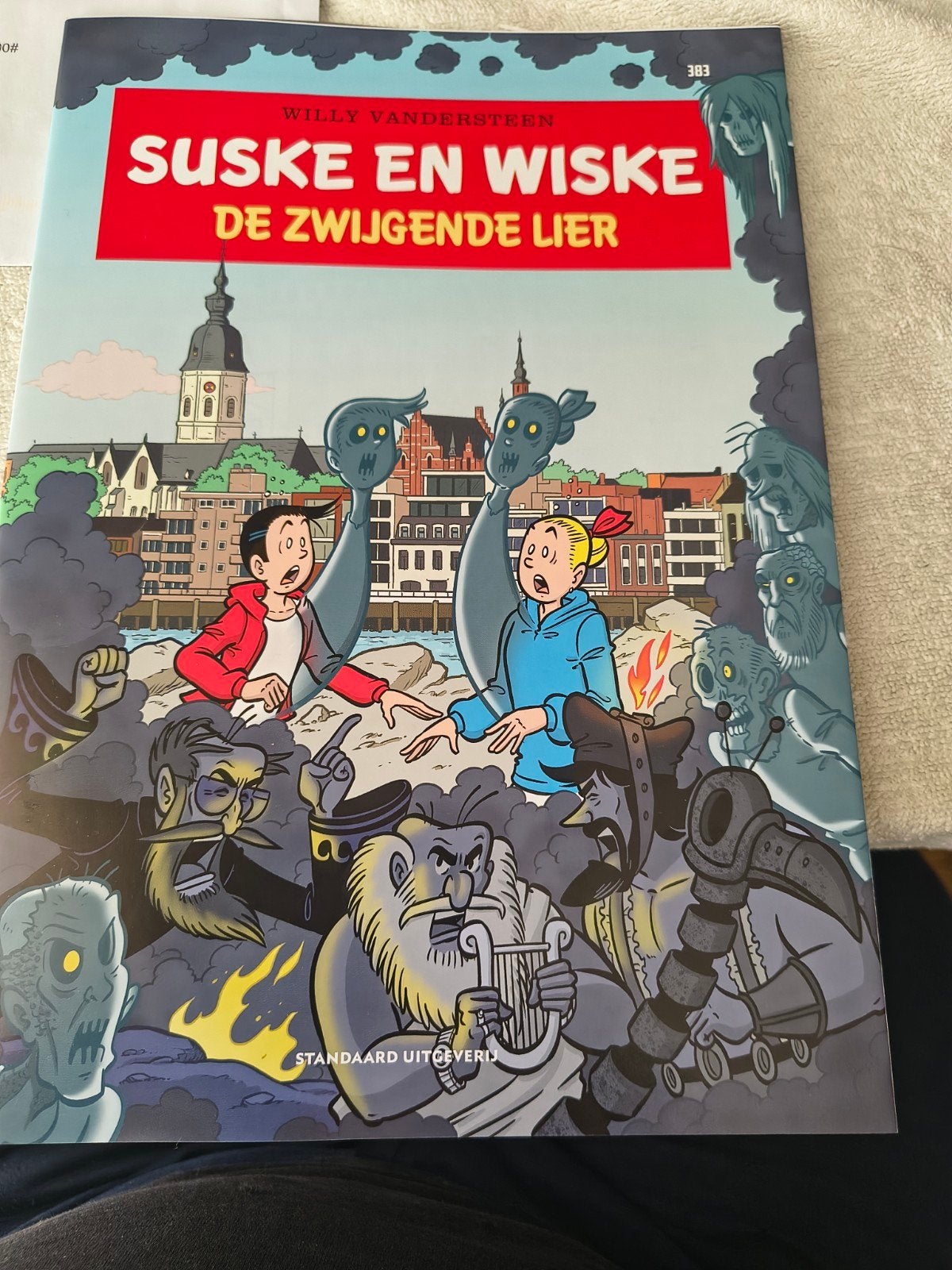 Suske en Wiske de zwijgende lier spirits uitgaven, Enlèvement