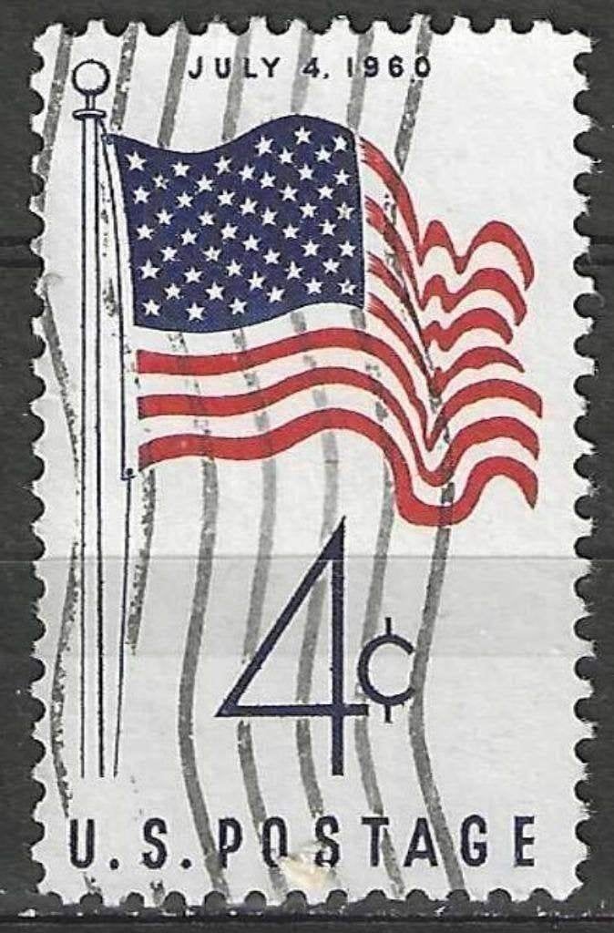 USA 1960 - Yvert 688 - Nationale feestdag (ST), Verzenden, Gestempeld