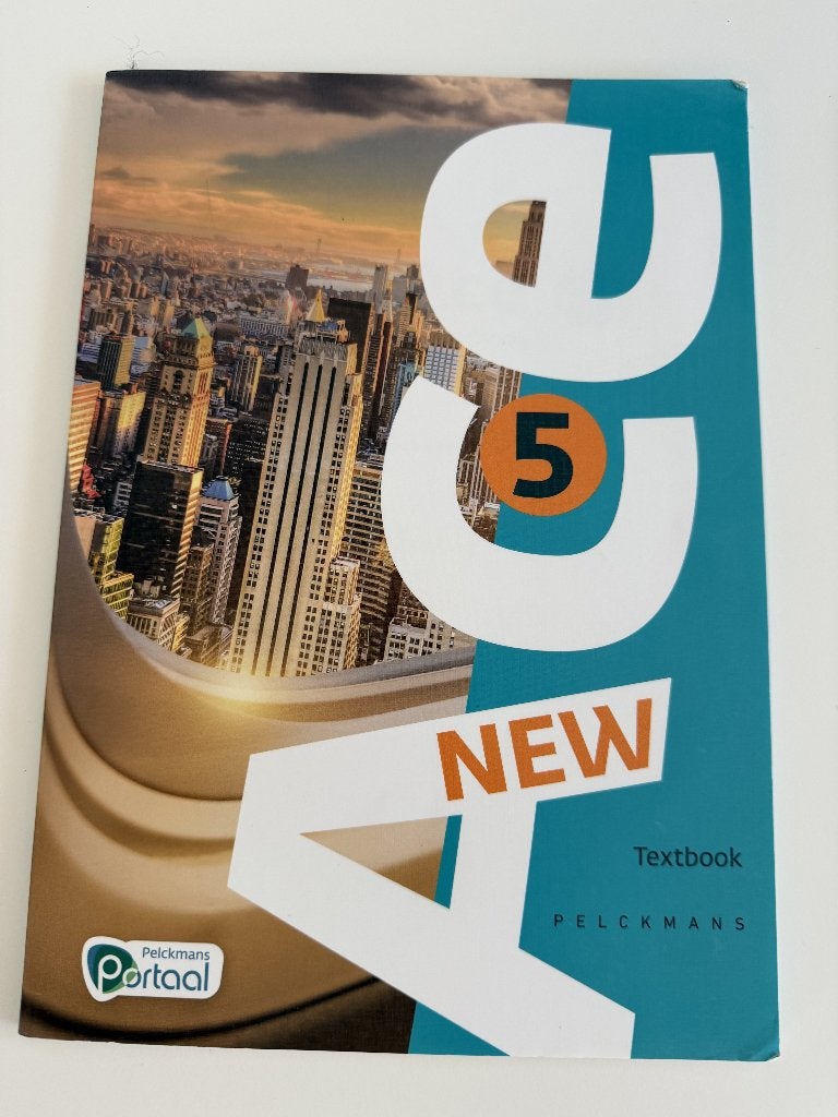 ACE 5 NEW TEXTBOOK Pelckmans, Boeken, Studieboeken en Cursussen, Ophalen of Verzenden, Gelezen, Overige niveaus, Pelckmans