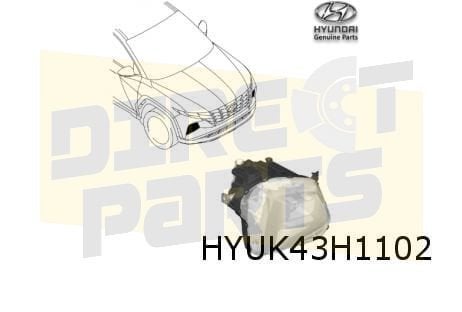 Hyundai Tucson (1/21-) koplamp R Origineel! 92102N7000, Neuf, -, -, Hyundai