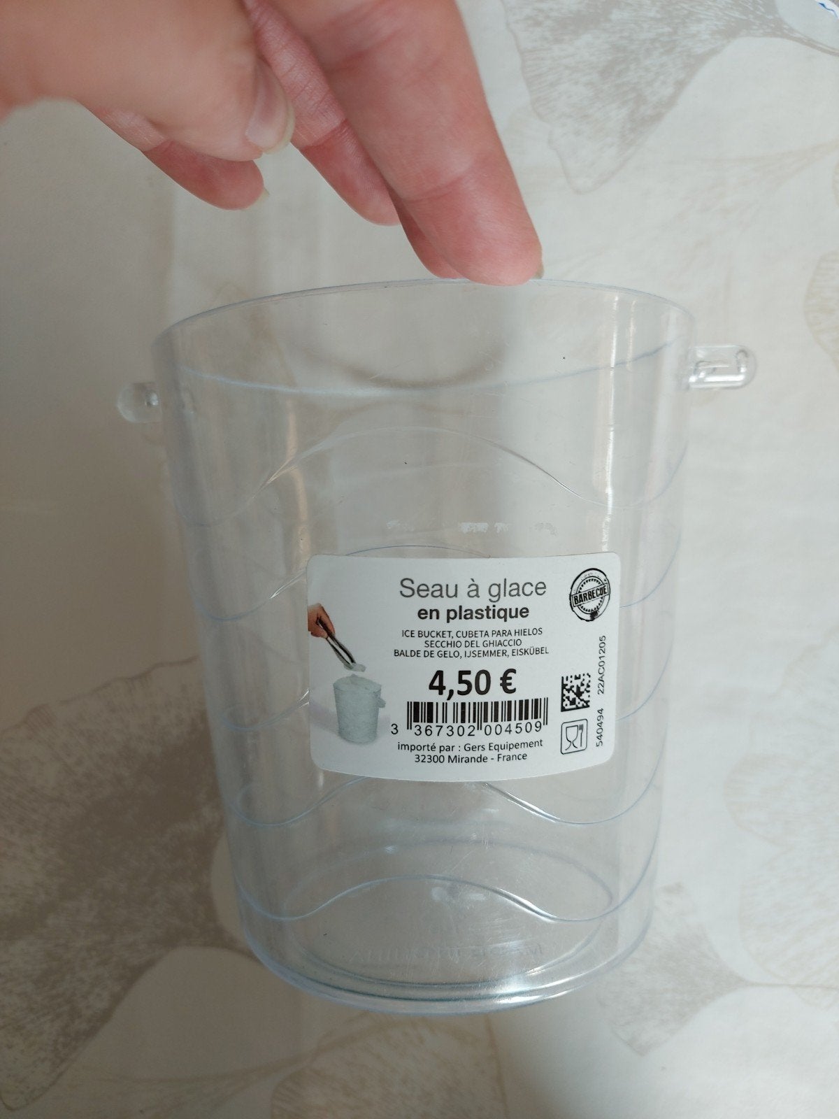 seau à glace, Enlèvement ou Envoi, Plastique