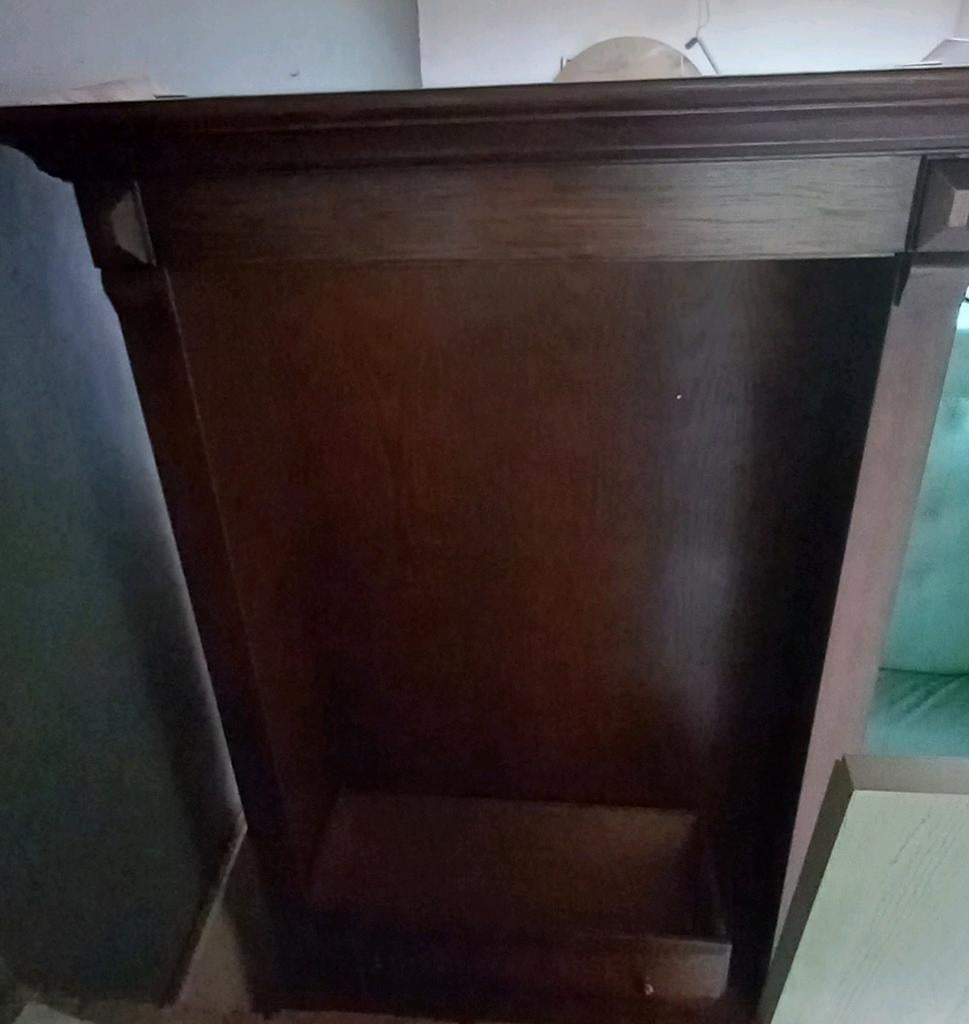 Oude boekenkast, Ophalen, Met plank(en), Gebruikt, 50 tot 100 cm