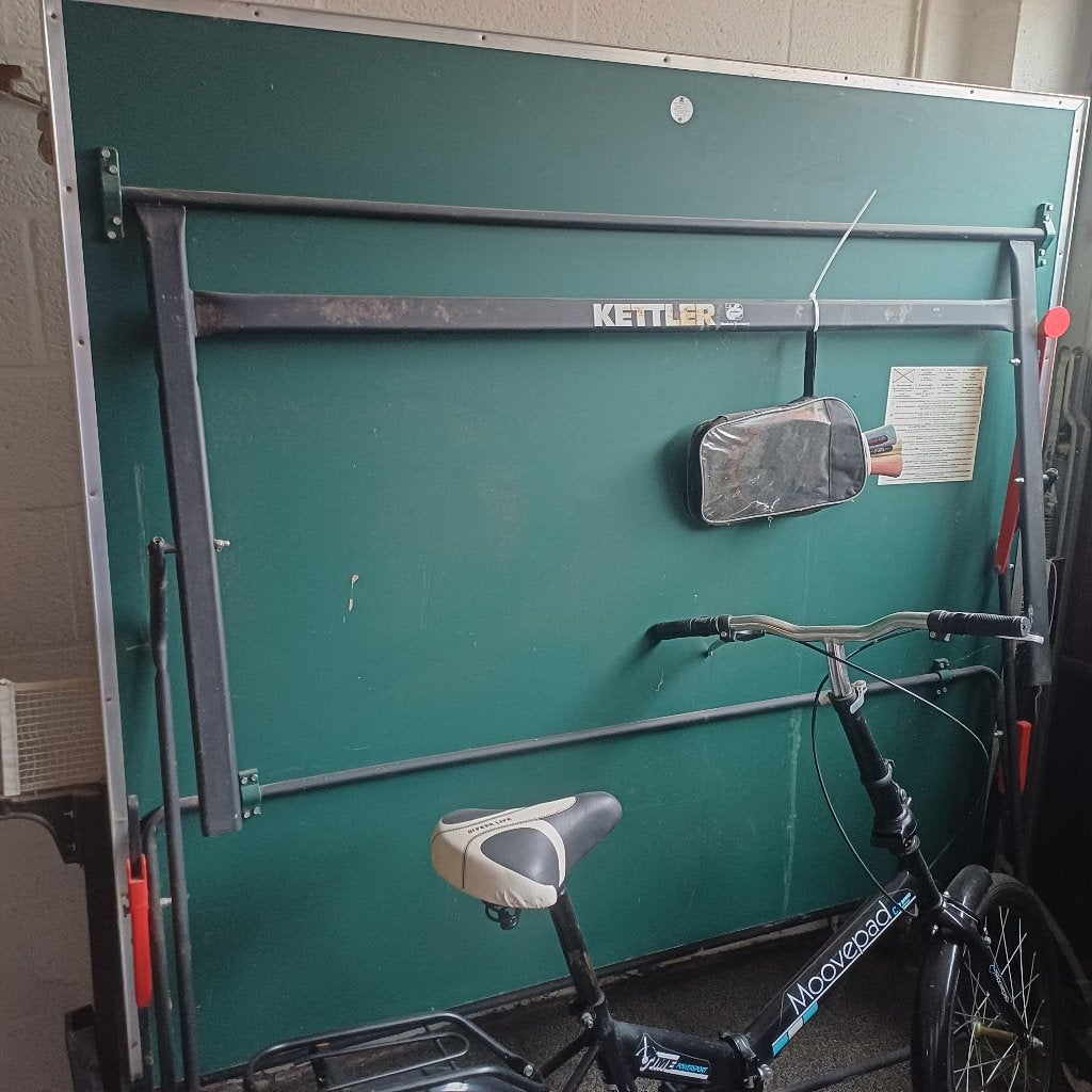 Pingpongtafel, Sports & Fitness, Ping-pong, Enlèvement, Utilisé, Pliante