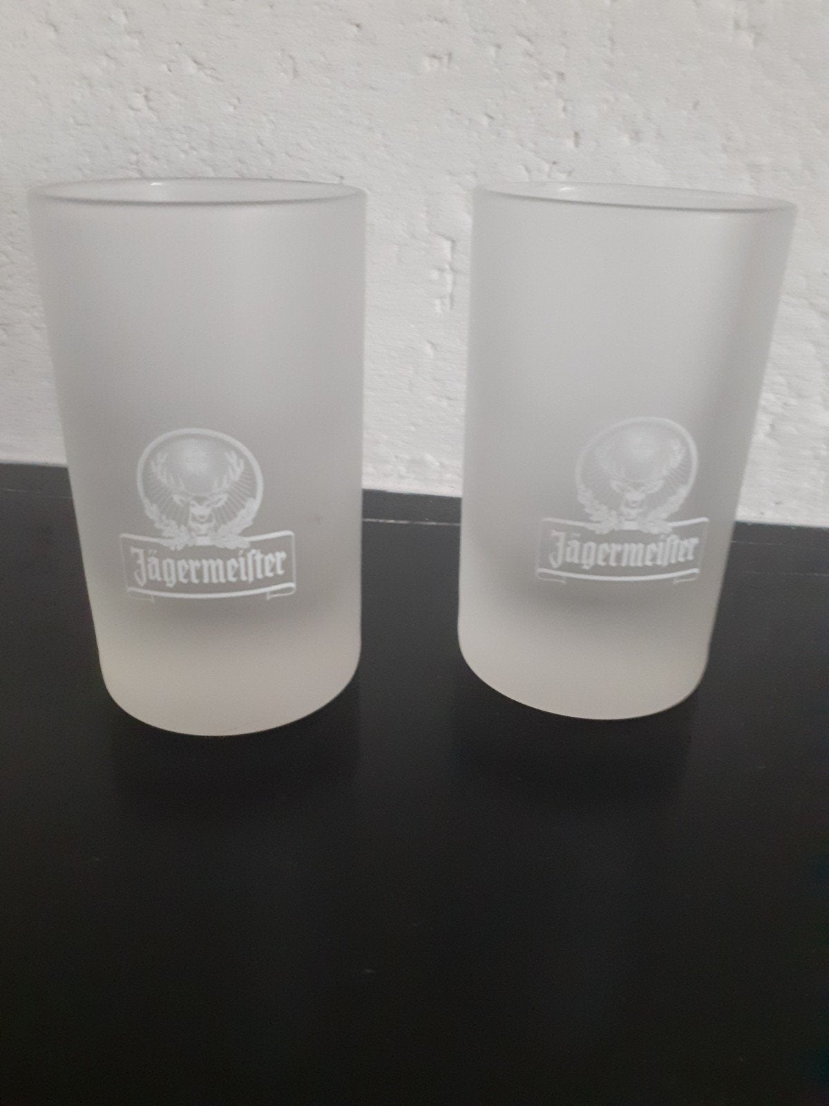 Jagermeister glaasjes, Collections, Verres & Petits Verres, Enlèvement ou Envoi