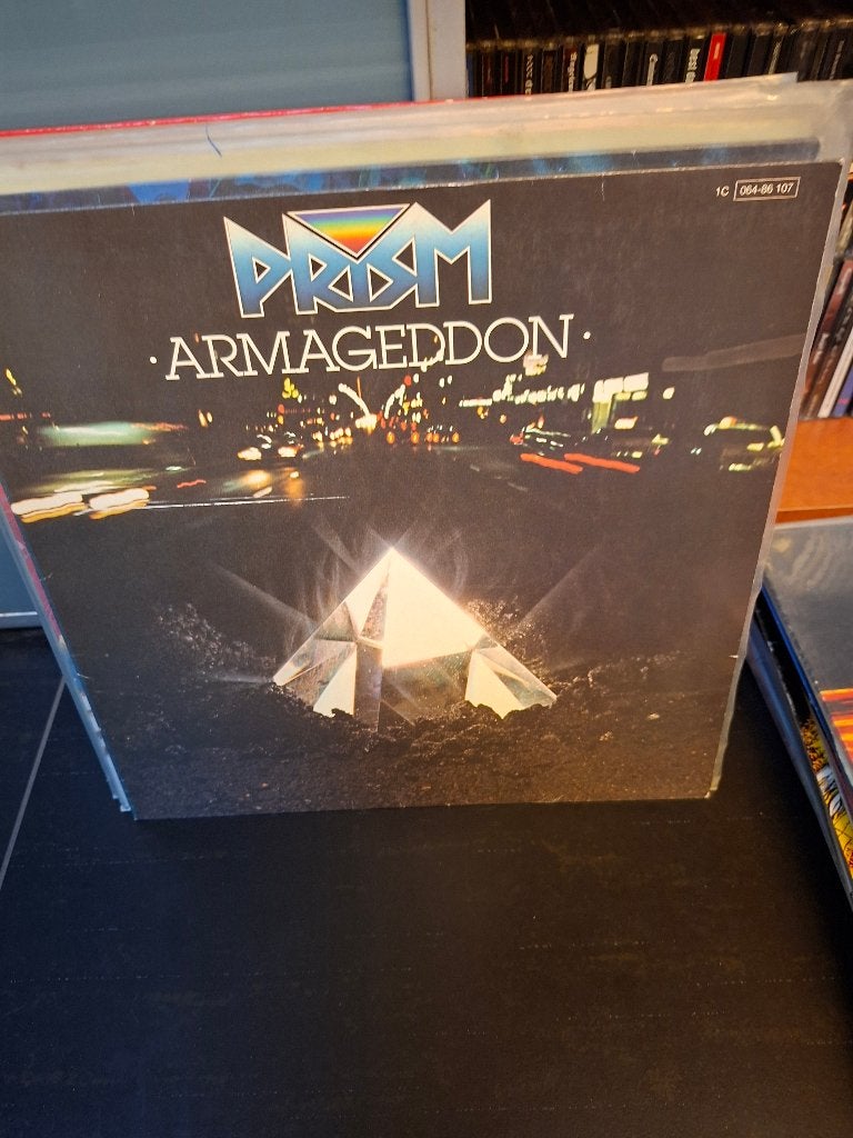 lp - prism - armageddon - bak 5, Rock, Enlèvement ou Envoi, Utilisé, Pochette photo