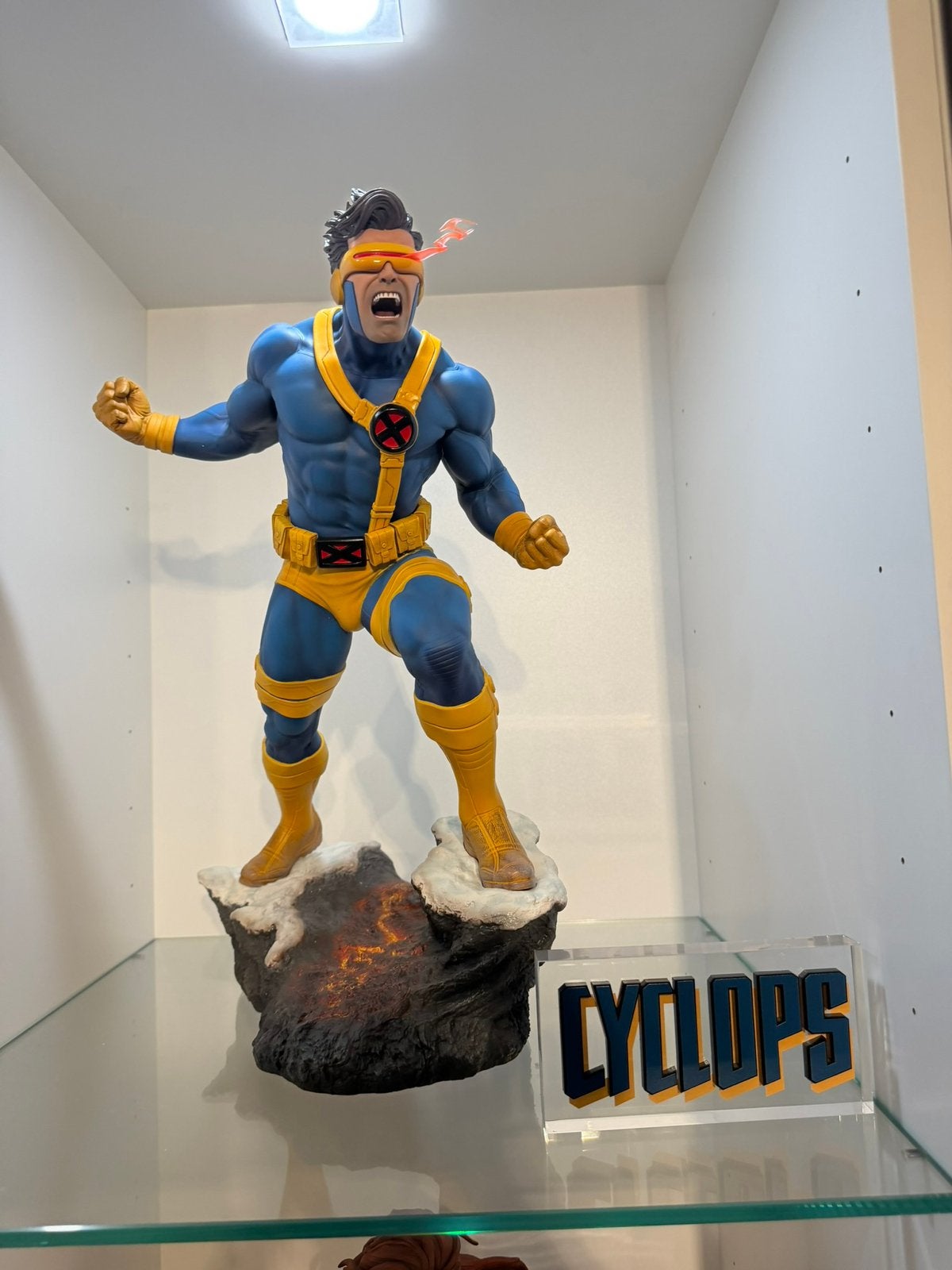 Sideshow. Cyclops X-men, format haut de gamme, Enlèvement ou Envoi, Comme neuf