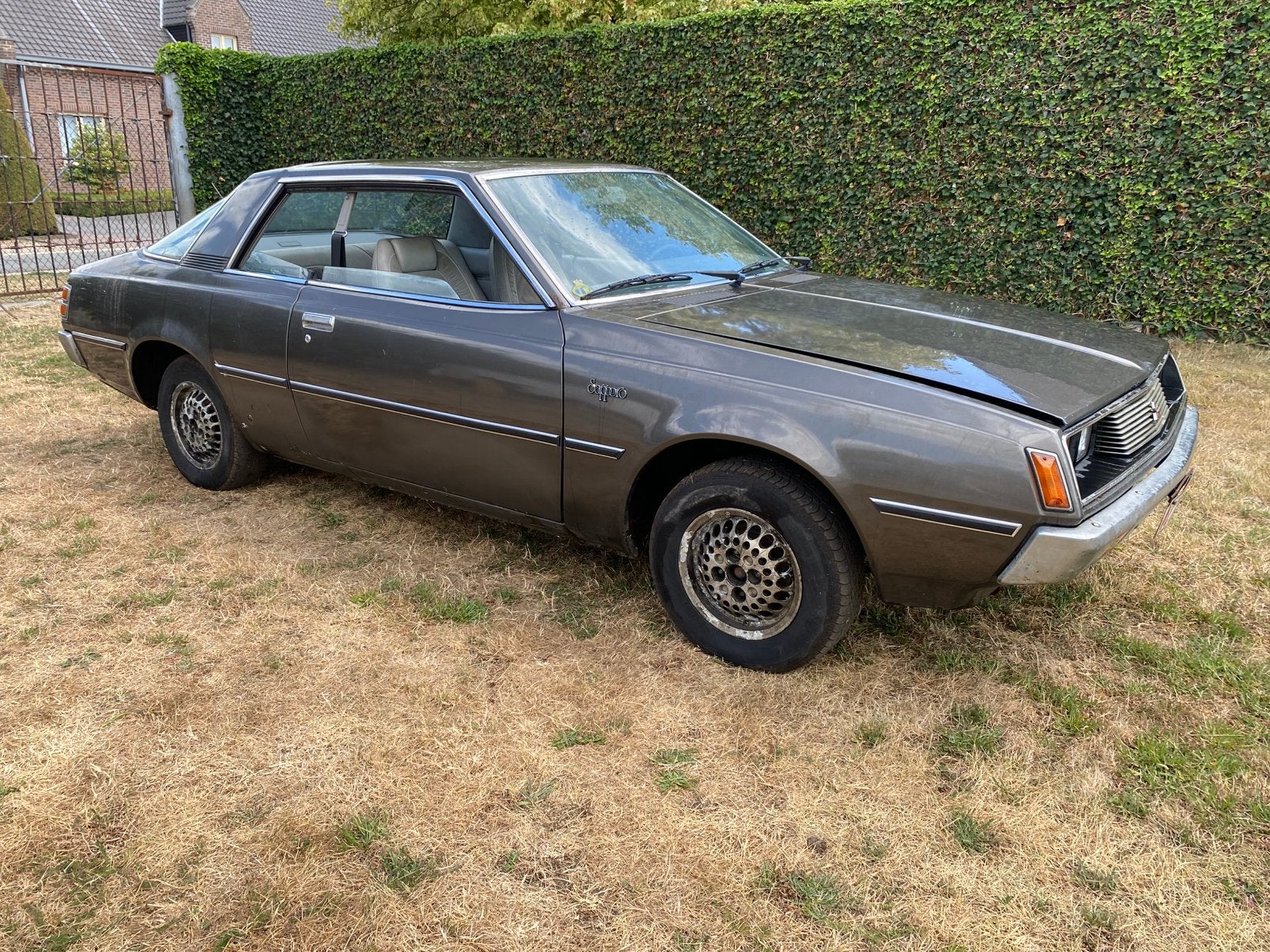 Mitsubishi Sapporo coupé A12 _ Schuurvonst, Auto's, Achterwielaandrijving, Overige kleuren, Overige kleuren, Handgeschakeld