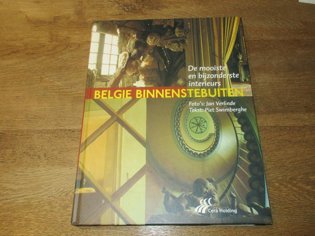 BELGIE BINNENSTEBUITEN - MOOISTE EN BIJZONDERE INTERIEURS, Ophalen of Verzenden, Nieuw, Overige onderwerpen