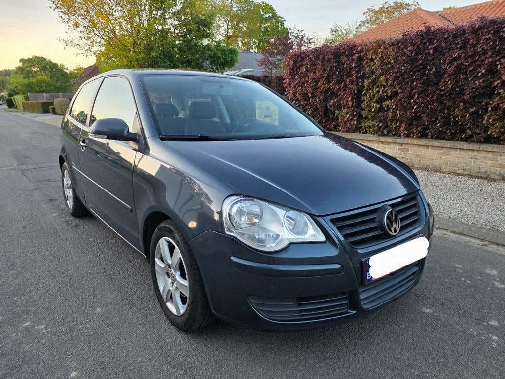 VW Polo United 1.2 benzine /105000km /Airco /Blanco Gekeurd, Auto's, Voorwielaandrijving, Stof, 1199 cc, Grijs