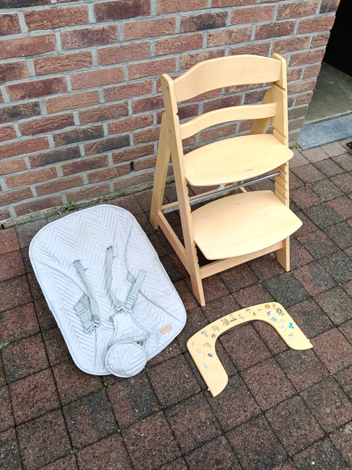 Meegroeistoel met babystoeltje, Kinderen en Baby's, Ophalen, Gebruikt, Meegroeistoel, Afneembaar eetblad