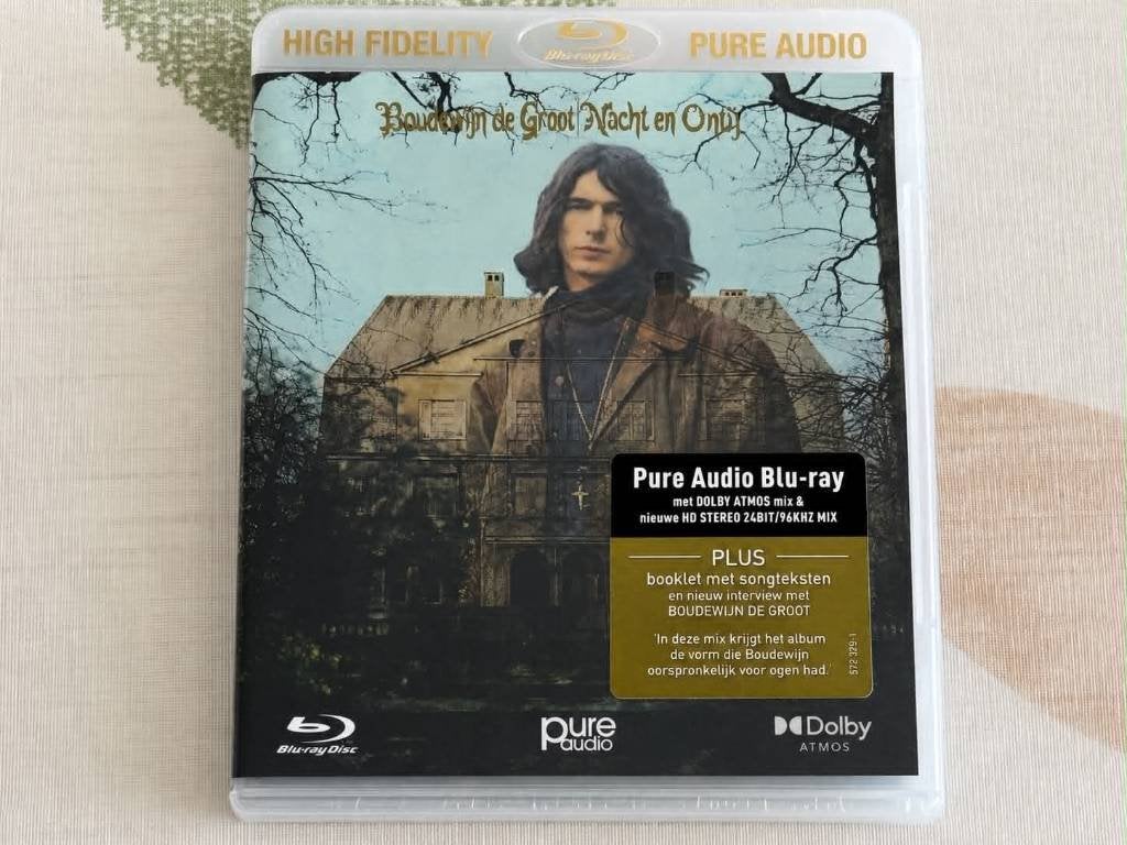 Boudewijn De Groot - Nacht En Ontij (Bluray Audio) (Bluray), Cd's en Dvd's, Blu-ray, Muziek en Concerten, Alle leeftijden, Nederlands