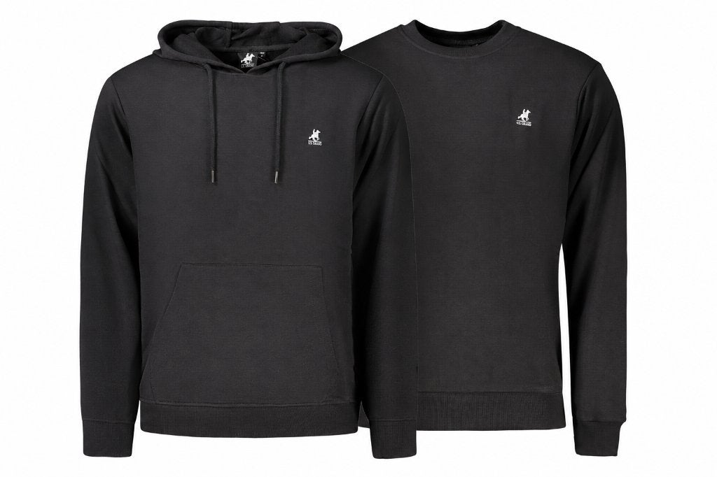 U.S. Grand Sweater + Hoodie Zwart Voordeelbundel, Neuf, Enlèvement ou Envoi, U.S. Grand, Autres tailles